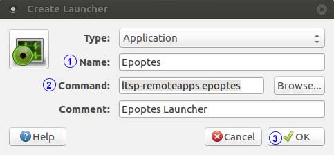Monitoring and Broadcasting - Epoptes Launcher